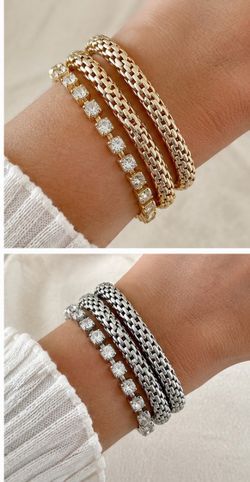 Boutique Gold & Silver Bracelet Sets