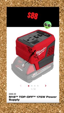 Milwaukee top off inverter tools