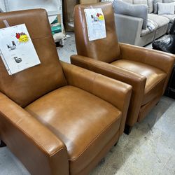 Leather Recliner / Recliner Rock Swivel/ Electric Or Manual Fabric Recliner $269.99-$799