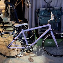 Purple Fixie Bike