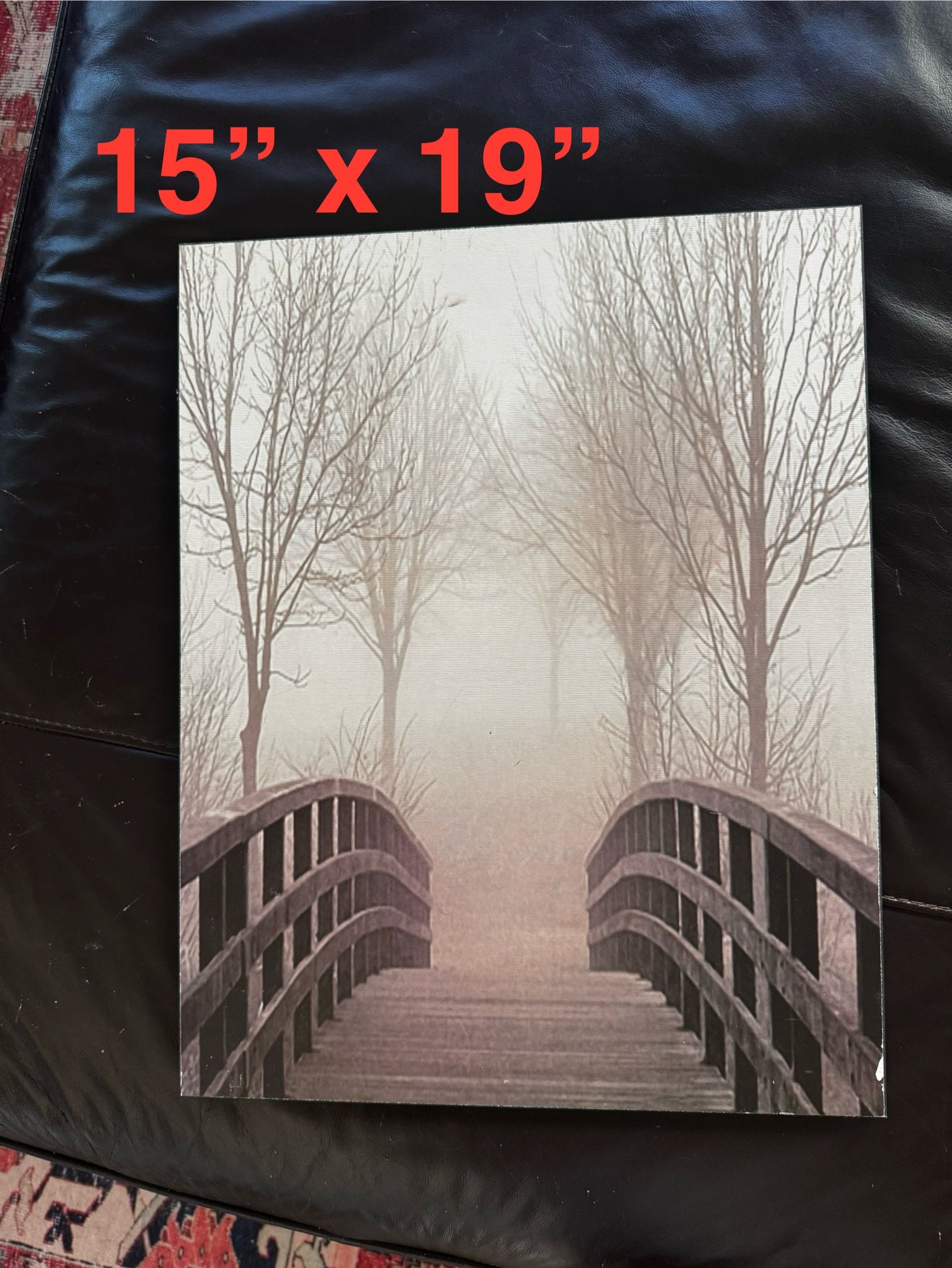 Serene Bridge Print Artwork