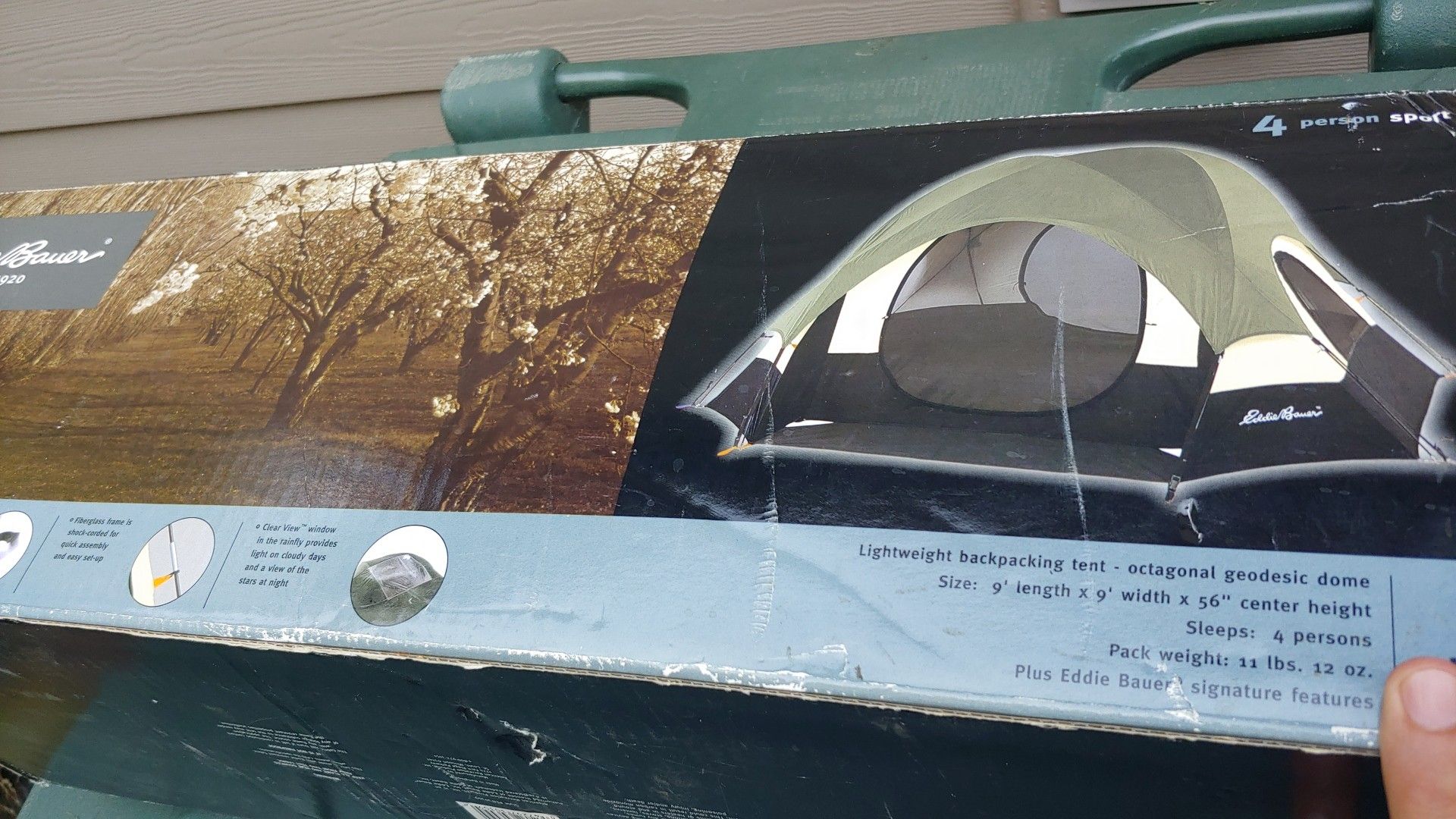 New in box never used Eddie Bauer 4person dome tent for Sale in Aloha