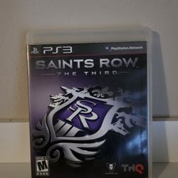 PS3 Game- SAINTS ROW The Third