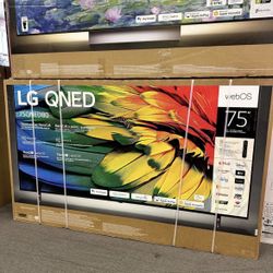 75” LG QNED 80 4K UHD Smart Tv 