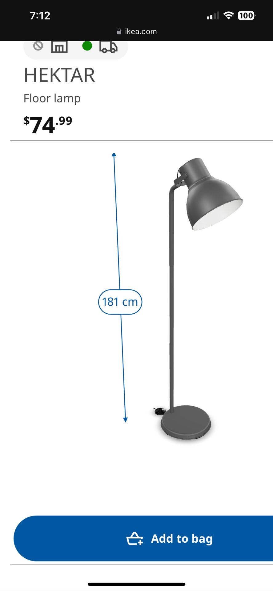 IKEA lamps