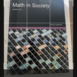 Math In Society Edition2.6 By David Lippmann 