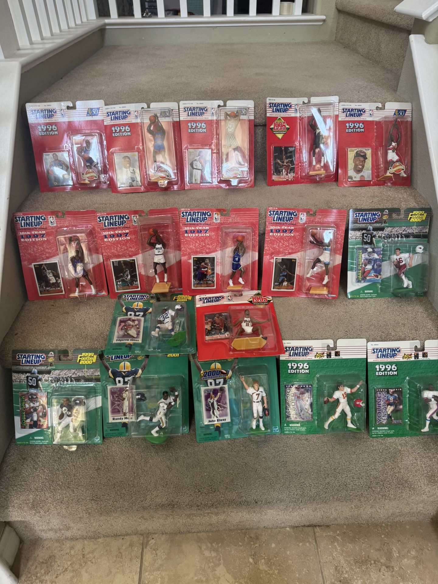 Starting Lineup Bundle (Basketball And Football)