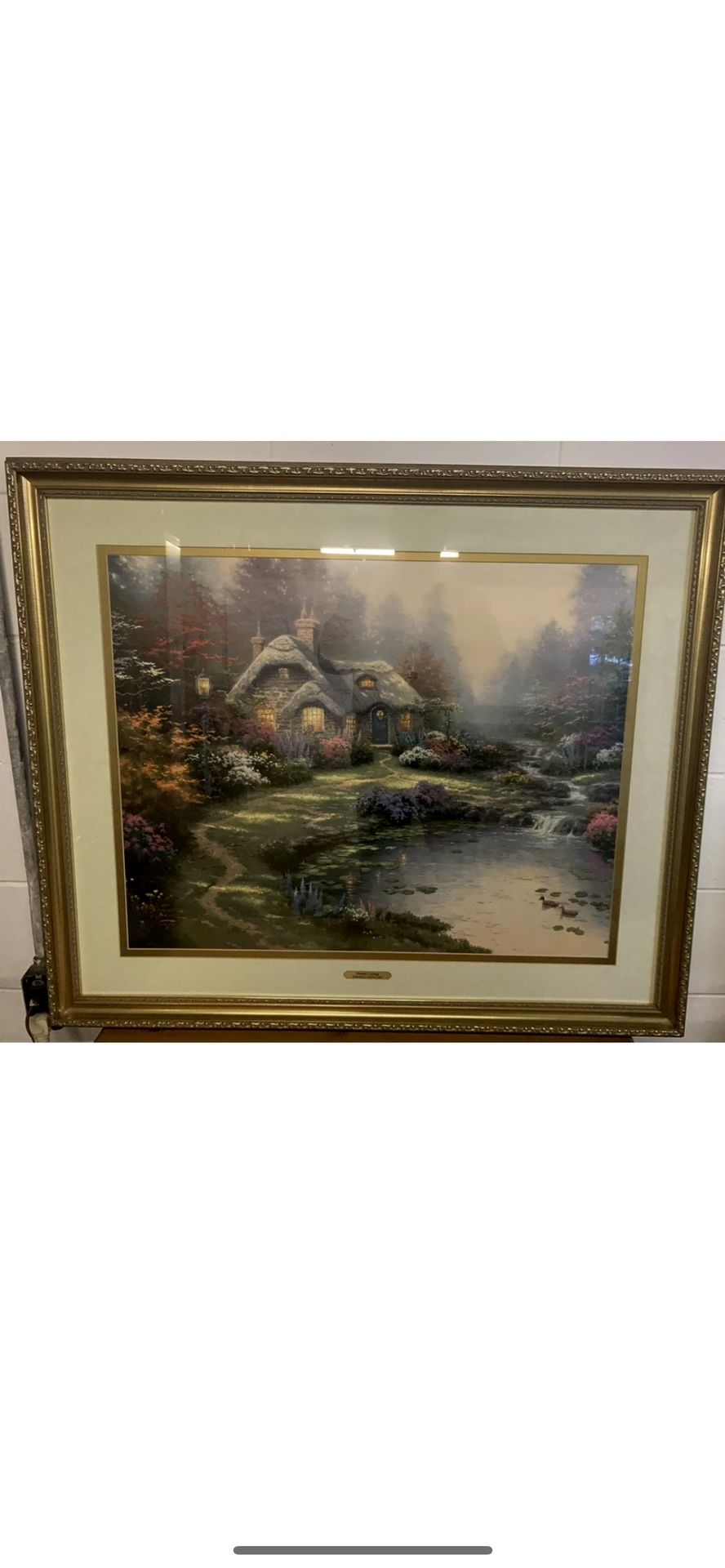 Thomas Kinkade “Everett’s Cottage” Limited Edition Lithograph