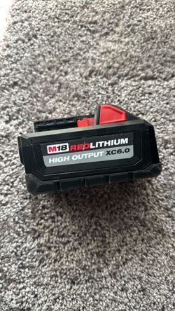 Milwaukee M18 RedLithium High Output XC6.0 Battery