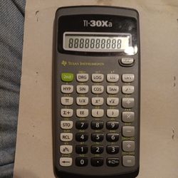 TI_30Xa Texas Instruments TI-30Xa handheld Scientific calculator