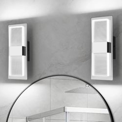 Okeli USA 2-pack LED Wall Mounted Lights Modern Indoor Dimmable