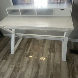 A vanity table