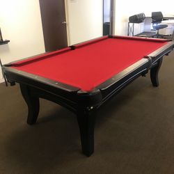 7’ Pool Table Spencer Marston Manhattan Pool Table Preowned 