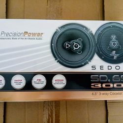 Precision Power 6"1/2 Door Speakers Brand New In The Box