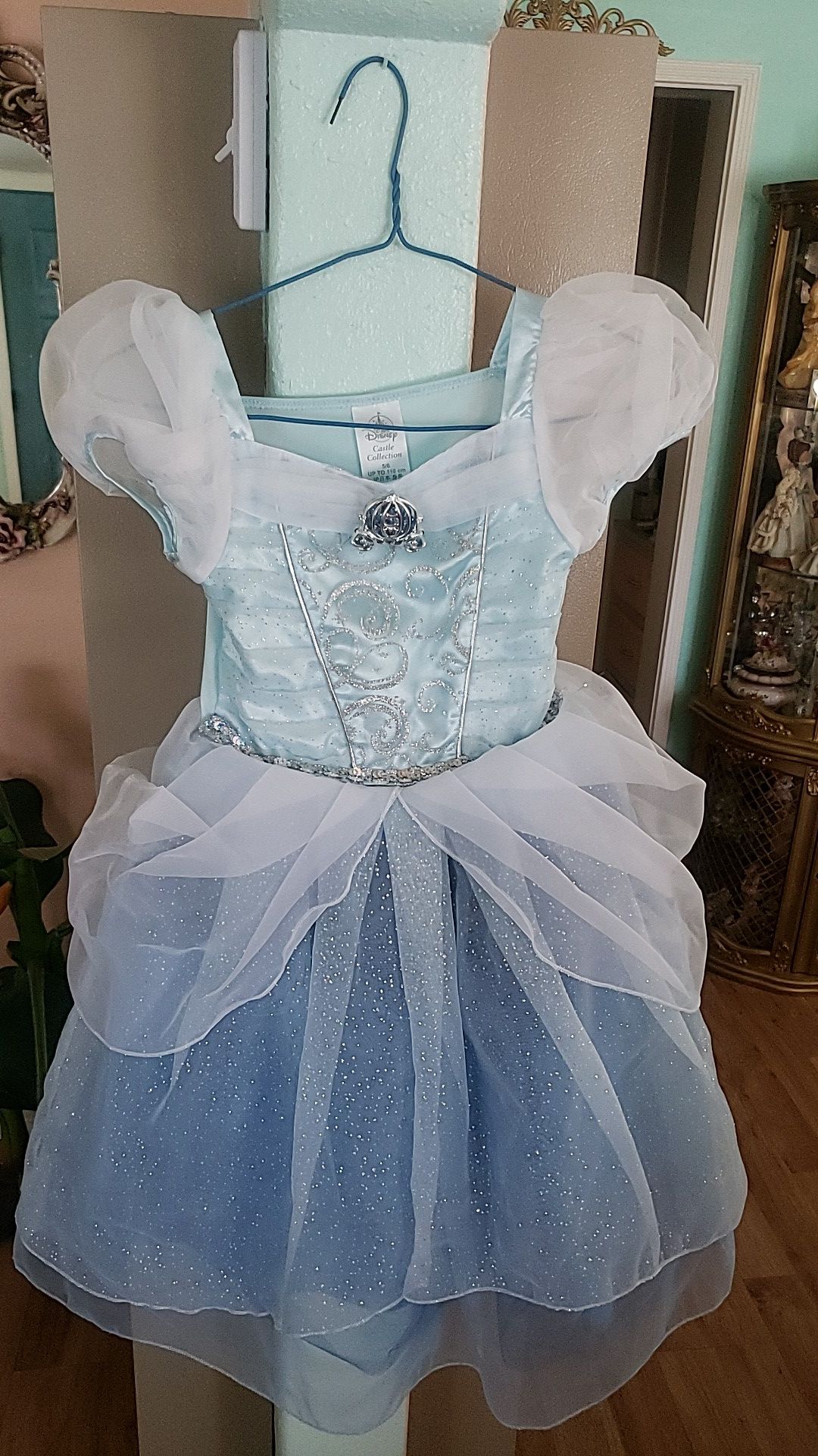 Disneys Cinderella- Girls costume sz 5/6