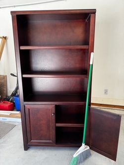 Wooden  cabinet with adjustable shelves