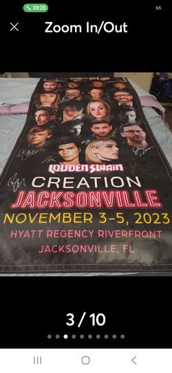 Supernatural Banner with cast signatures and The TV Show The Winchesters