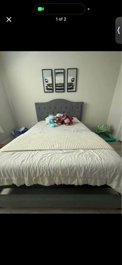 Bed frame & base board BOTH