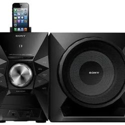 Sony home audio system MHC-EC919IP. stereo with ipod dock