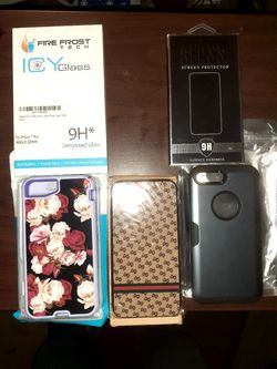 iPhone 7/8 plus cases and screen protectors