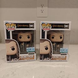 Funko pops limited edition denethor