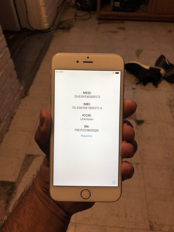 iPhone 6 Plus unlocked 128GB