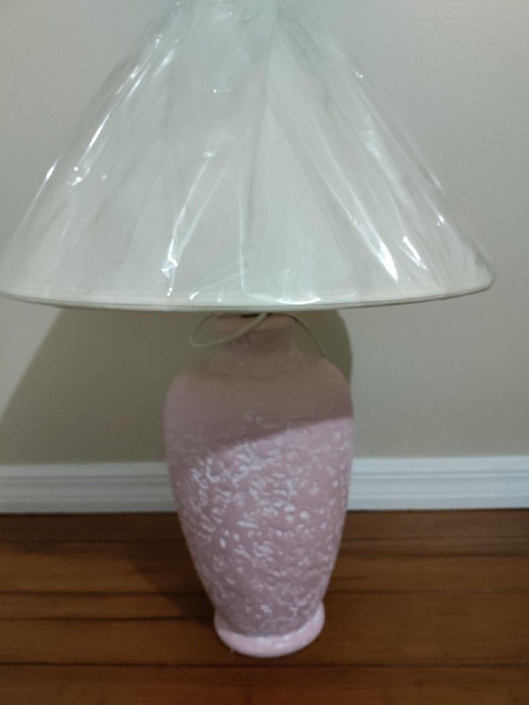 Pink Lamp $50