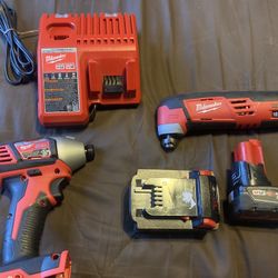 Milwaukee 1/4 hex impact & Multi-tool combo