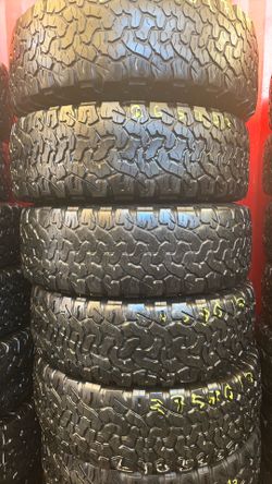 265/70/17 Bfgoodrich ko2