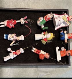 Vintage Wood Ornaments