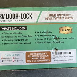 Keyless Rv Door Lock 