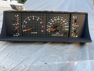 Toyota SR5 Instrument Cluster Guages