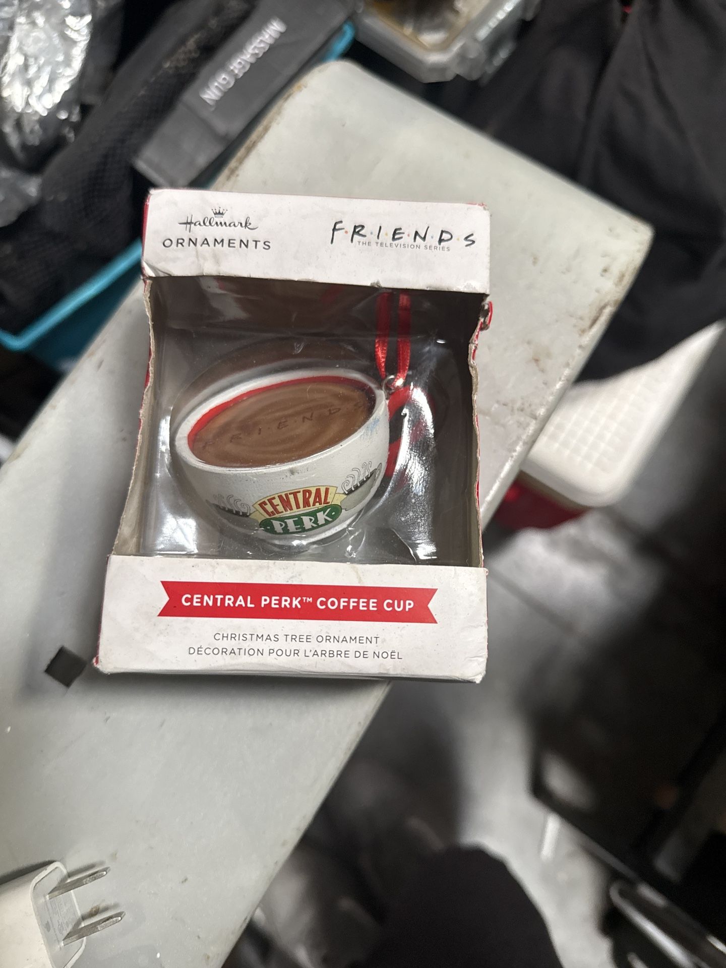 Hallmark FRIENDS “Central Perk” Coffee Cup Ornament (New in Box