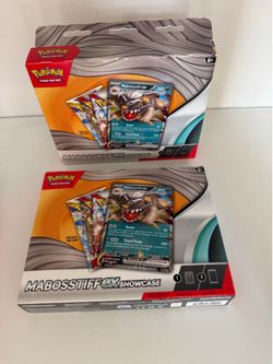TCG Pokemon Mabosstiff Showcase EX BOX