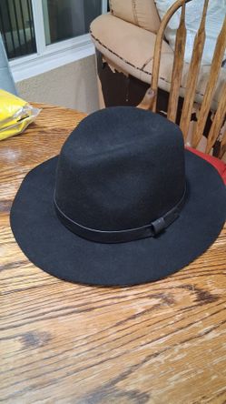 Black Fedora HAT - Sombrero