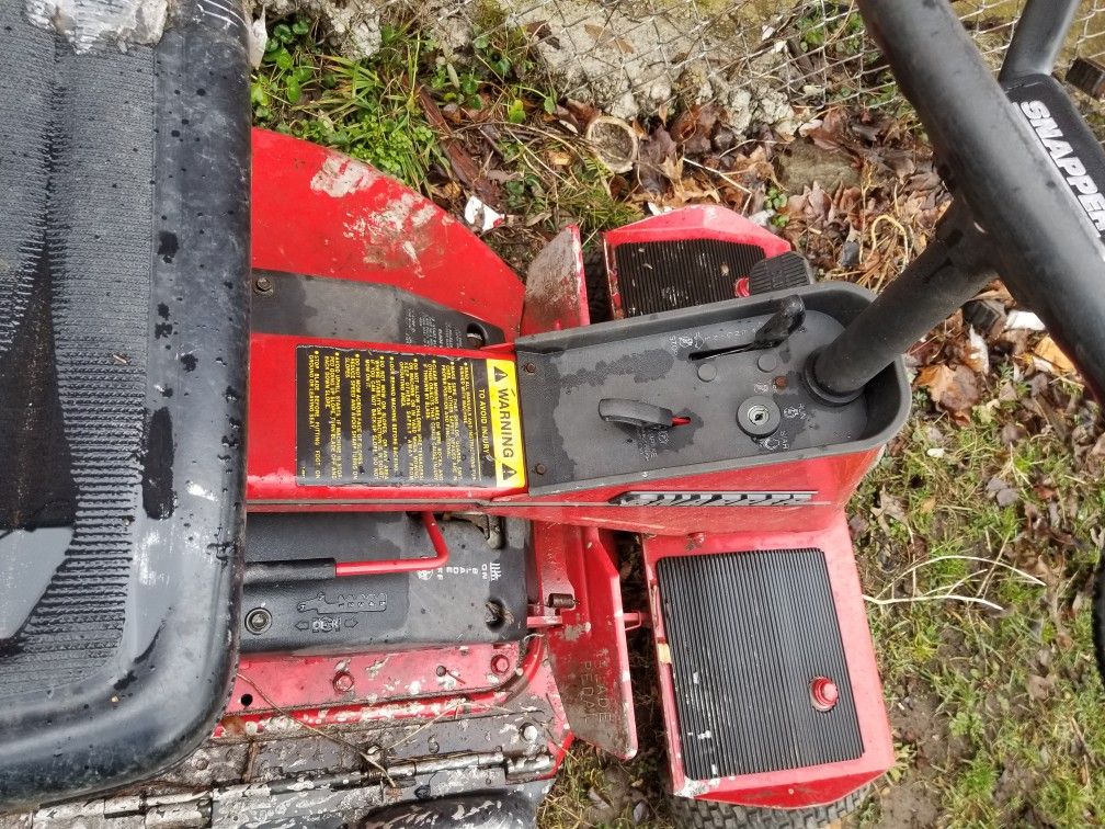 Snapper Sit Down Mower Doesnt Work