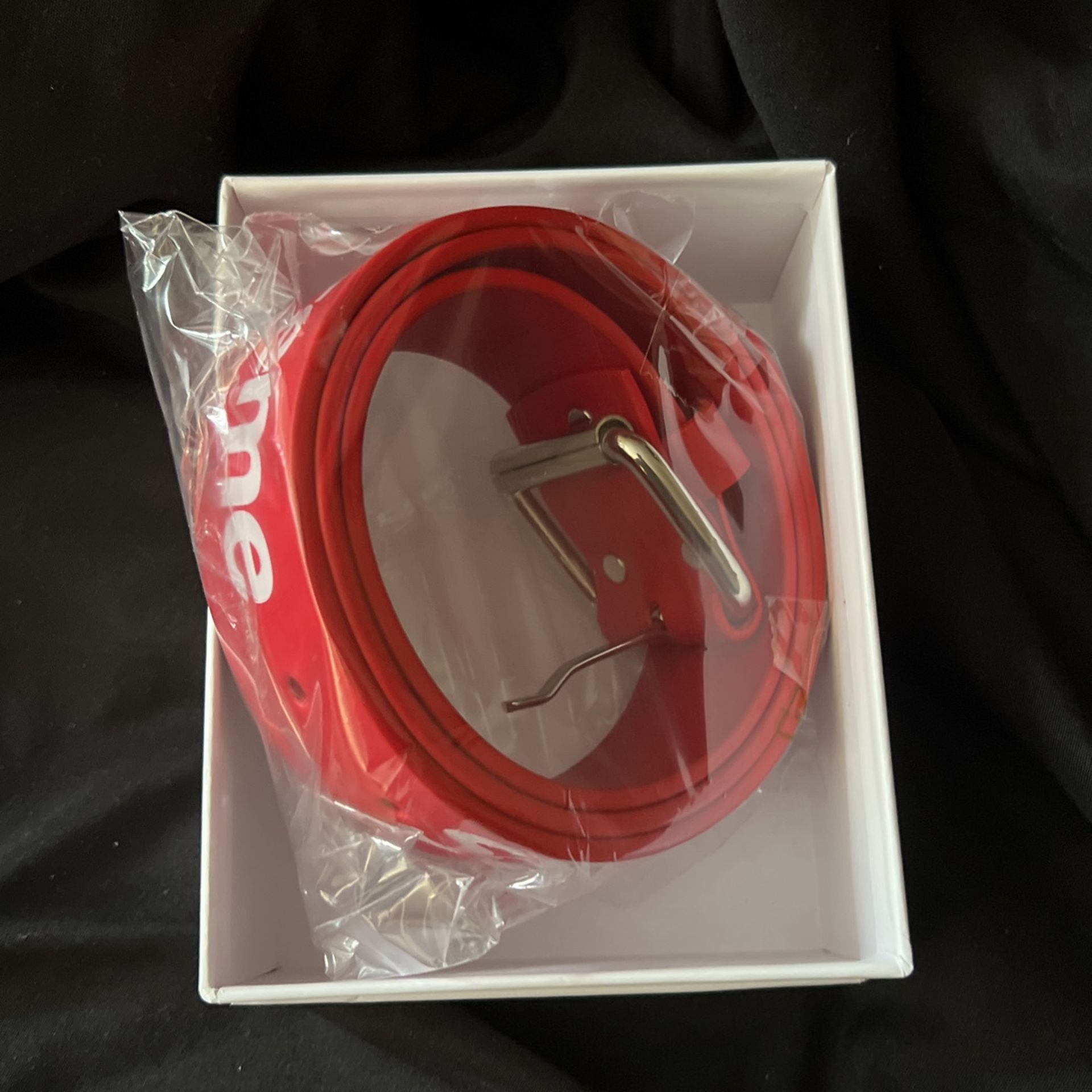 Supreme Repeat Leather Belt