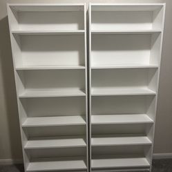 Book Cases White Ikea Billy