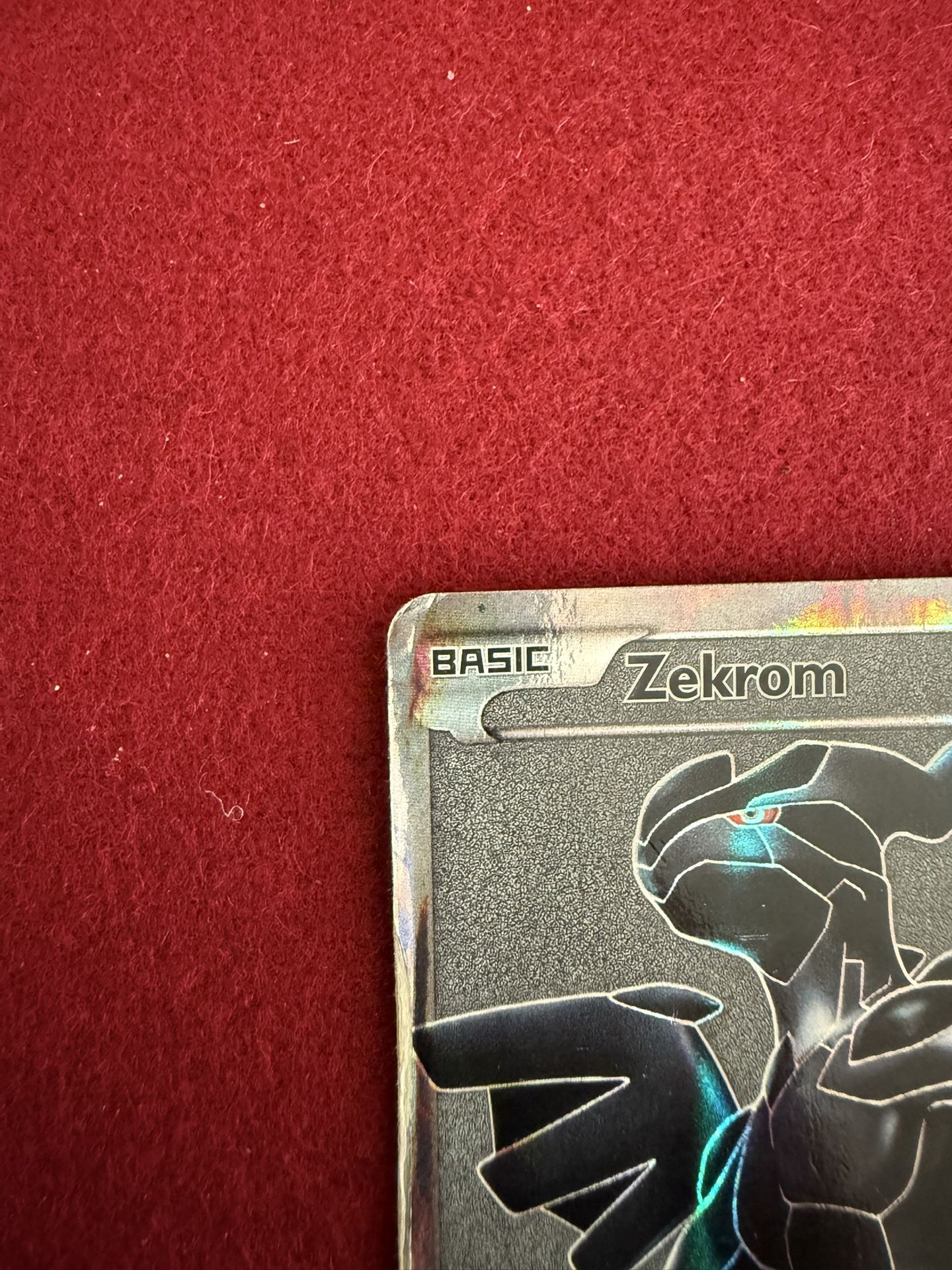 Zekrom 114/114 - Black & White Base Set Full Art Holo Pokemon Card - 2011 - MP Zekrom 114/114 - Black & White Base Set Full Art Holo Pokemon Card - 2011 - MP