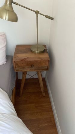 Mid century end table