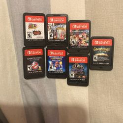 Nintendo switch games excellent condition