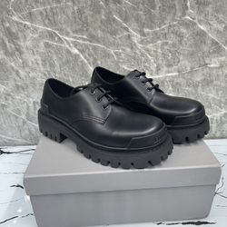 Balenciaga Men’s Leather Shoes With Box 2026 New 