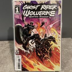 Ghost Rider/Wolverine: Weapons of Vengeance Alpha #1 (Marvel Comics, 2023)