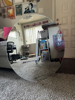 Large Circle Mirror