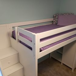 Twin Loft Bed With Storage