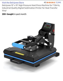 Vinyl Printer and heat press