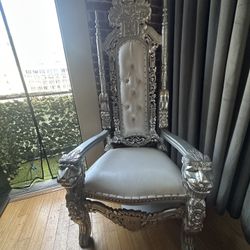 King David Lion Throne Chair 