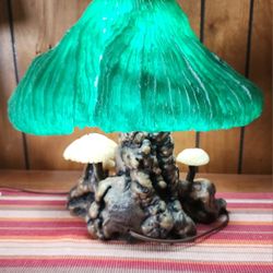 Vintage Magic Mushroom Lamp