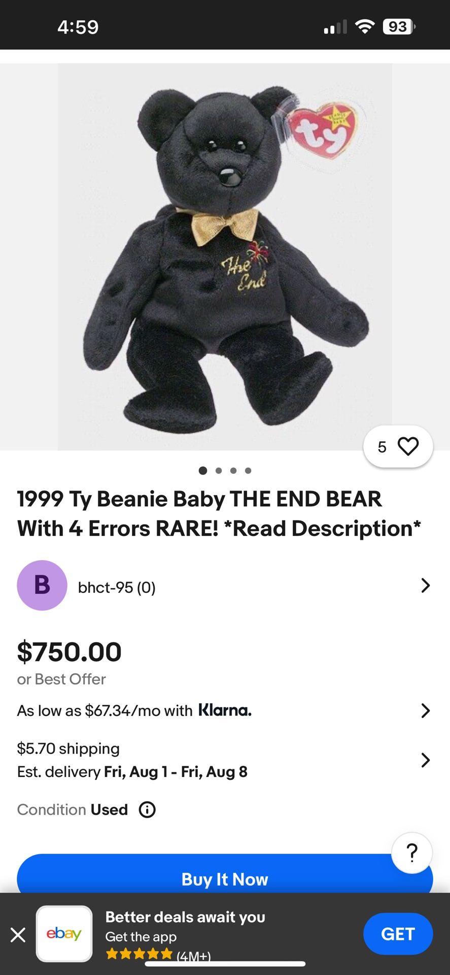 beanie baby - the end