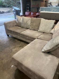 Neat L shape couch